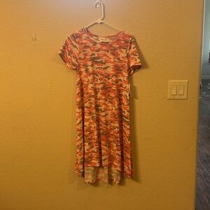 LuLaRoe Camouflage Midi Dress Carly dress